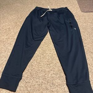 Mens Xl VOURI Sunday Performance Jogger Ink Heather Navy Blue